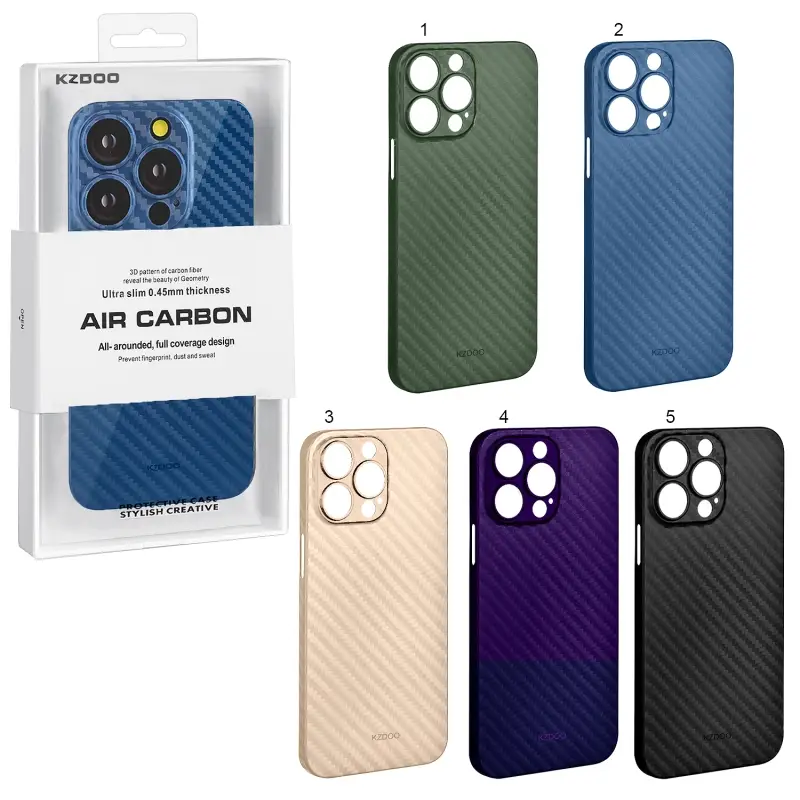 Чехол iPh 15 Pro Air Carbon