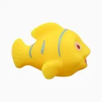 Новогодний набор резиновых игрушек для ванны Крошка Я, 6 шт., с пищалкой