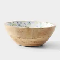 Миска &laquo;Оттенки сирени&raquo;,17.5&times;17.5&times;6.5 см, дерево манго