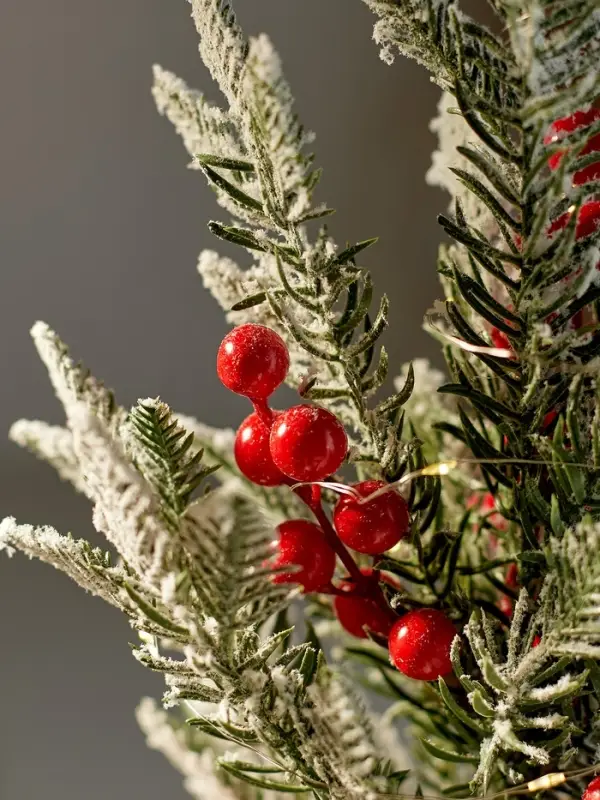 Фигура светодиодная Фигура светодиодная "Морозная свежесть" 39 см, 20 LED, AG13х3 (в компл.), Т/БЕЛЫЙ