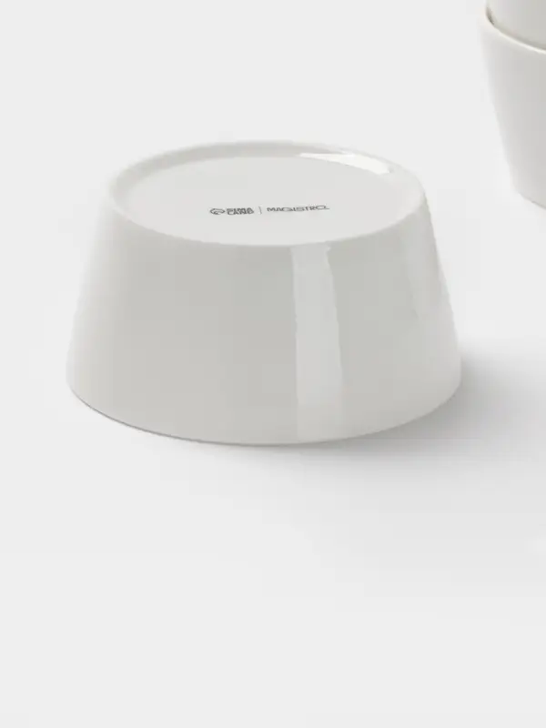 Салатники Magistro White Snow, набор 4 шт., 380 мл, фарфор, белые