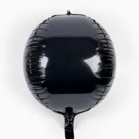 Воздушный шар полимерный 24" "Черный"