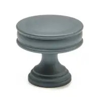 Ручка-кнопка CAPPIO PK324, d=30 мм, цвет графит, 8 шт.