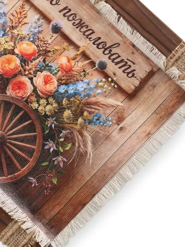 Свиток настенный &laquo;Цветы&raquo;, 32&times;31 см