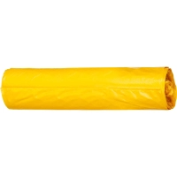 Мешки для мусора ПНД 120л 11мкм 10шт/рул желтый 70х110см