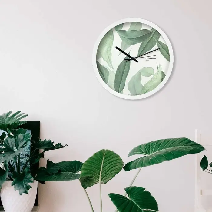 Часы настенные классические, серия: Интерьер, плавный ход, d=30.5 см, циферблат d=27 см, от батарейки 1&times;AA