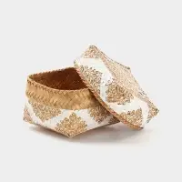 Корзинка плетёная &laquo;Манадо&raquo;, 16&times;16&times;12 см, бамбук, светлая