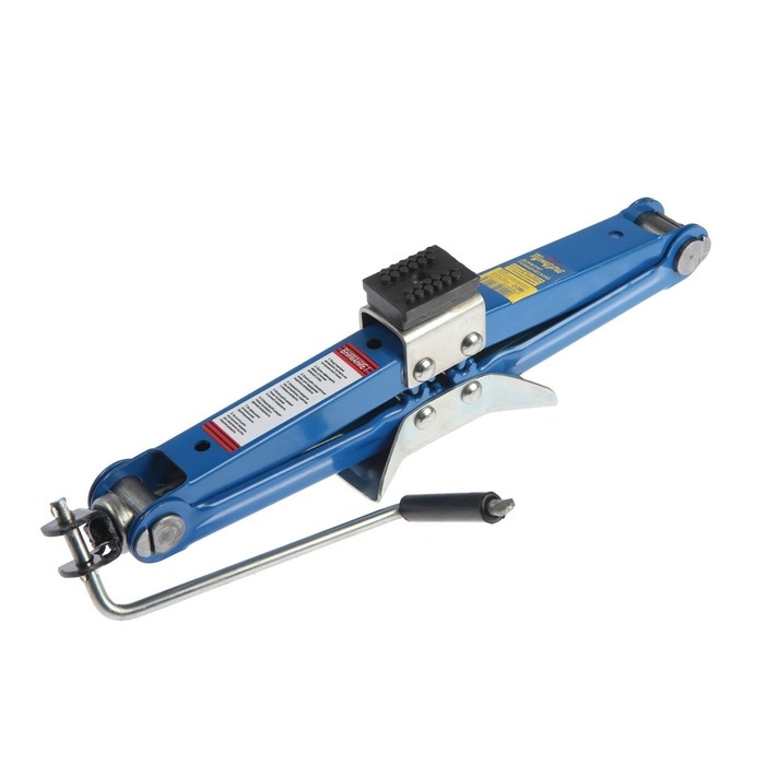 Домкрат ромбический ТУНДРА, с резиновой опорой, высота подъема 100 - 400 мм, 1.3 тонны Домкрат ромбический ТУНДРА, с резиновой опорой, высота подъема 100 - 400 мм, 1.3 тонны