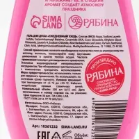 Подарочный набор косметики «Уютной зимы», гель для душа 200 мл и крем для тела, аромат карамельного леденца, URAL LAB