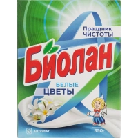 Порошок стиральный Биолан Белые цветы Автомат 350гр