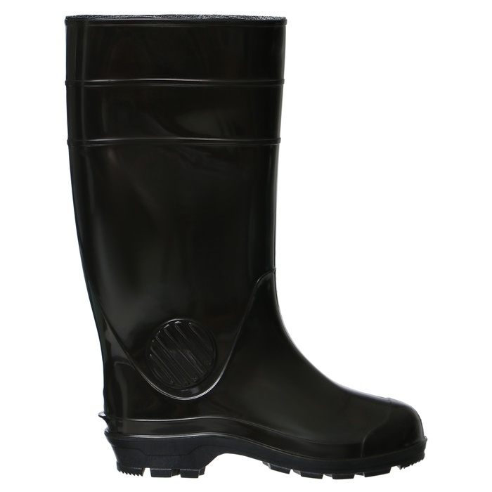Сапоги мужские С-25, ПВХ, черные, размер 41 Сапоги мужские С-25, ПВХ, черные, размер 41