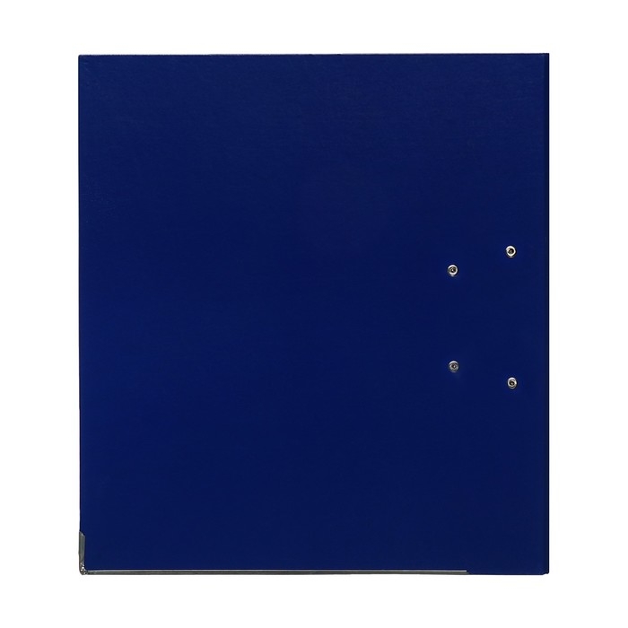 Папка-регистратор 75мм, А4, Calligrata Папка-регистратор 75мм, А4, Calligrata "Mega", бумвинил, с карманом на корешке, нижний металлический кант, синяя