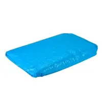 Тент защитный, 5&times;6 м, плотность 75 г/м&sup2;, УФ, люверсы шаг 1 м, голубой