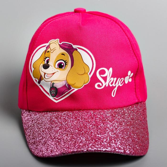 Кепка детская для девочки, размер 52-56, Щенячий патруль Кепка детская для девочки, размер 52-56, Щенячий патруль