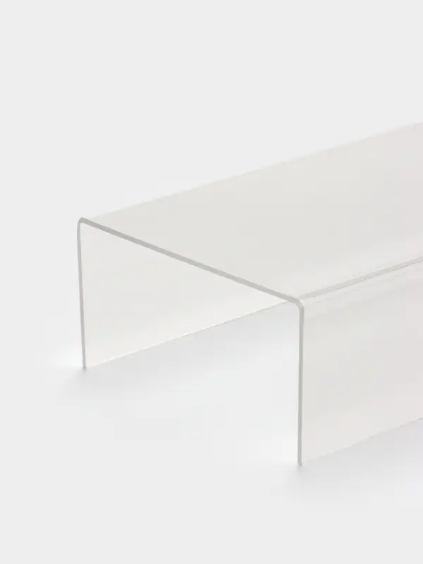 Подставка ступенька одинарная 20&times;10&times;5 см, оргстекло 2 мм