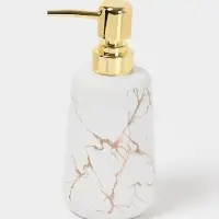 Набор аксессуаров для ванной комнаты SAVANNA &laquo;Гроза&raquo;, 4 предмета (мыльница, дозатор для мыла 400 мл, 2 стакана), цвет белый