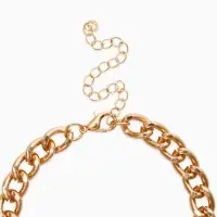 Браслет "Вишневый рай" на цепи, большая, цвет красный в золоте