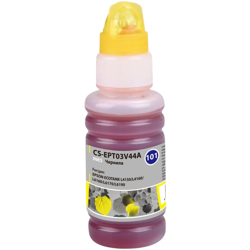 Чернила Cactus CS-EPT03V44A 101Y жел. 70мл для Epson L4150/L6170
