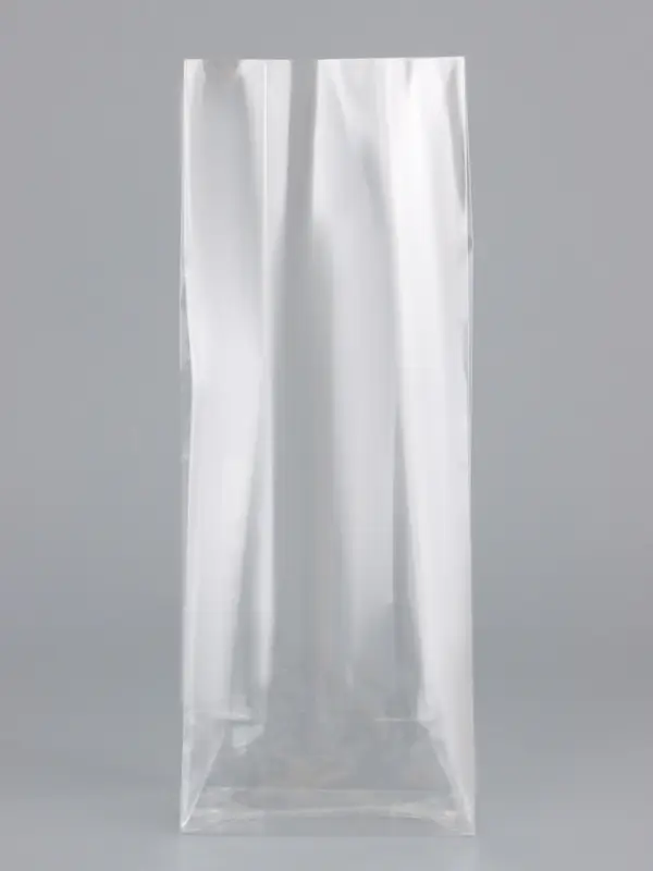 Пакет полипропиленовый фасовочный, прямоугольное дно, прозрачный, 9&times;5&times;23.5 &plusmn;1 см