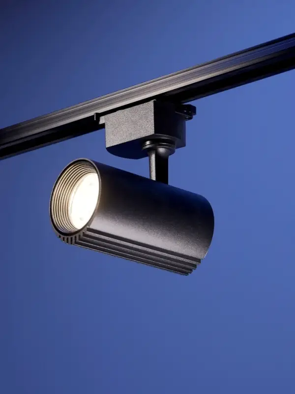 Трековый светильник Luazon lighting, TSL-102, deg, 20 Вт, 1600 Лм, 4000 K, чёрный, свечение нейтральное белое