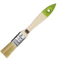 Кисть плоская 20 мм (3/4) натуральная щетина дер. ручка Сибртех 82260