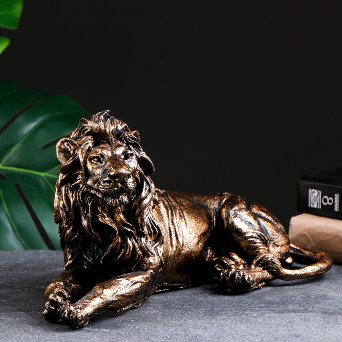 Копилка Копилка "Лев лежащий малый" 20х33х14см