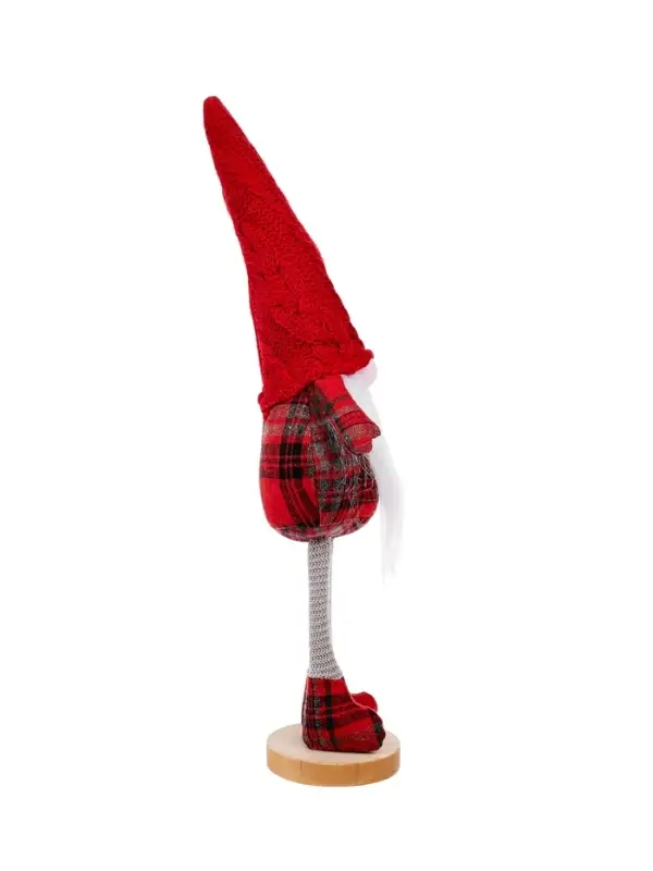 Фигура текстиль «Гном в красном» 55 см, 1 LED, от батареек AG13×3, свечение тёплое белое Фигура текстиль «Гном в красном» 55 см, 1 LED, от батареек AG13×3, свечение тёплое белое