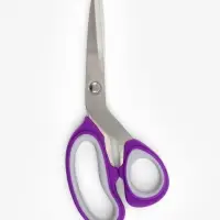Ножницы портновские, скошенное лезвие, 8", 21 см, МИКС