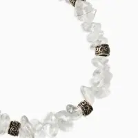 Браслет "Стиляшка" крошка, цвет белый в серебре