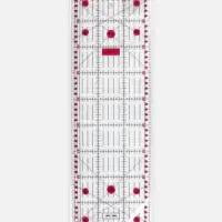 Линейка для квилтинга и пэчворка, 45&times;15 см, s=3 мм, розовая