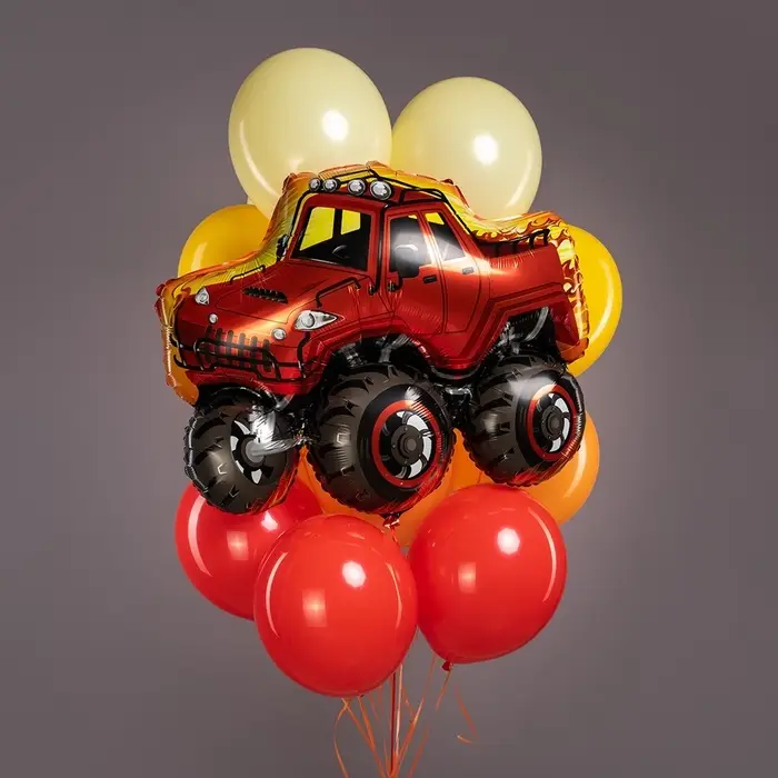 Воздушный шар фольгированный 35" &laquo;Джип Монстр-Трак&raquo;