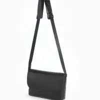 Сумка женская мессенджер на магните, 28&times;6&times;18 см, чёрный