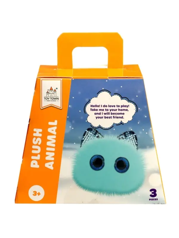 Puffy fluffy "Dotty" pet toy