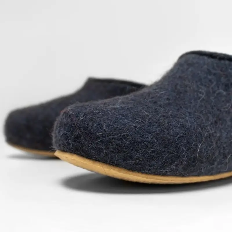 Домашние валенки Cant, темно-синие (клякса), размер 35 Домашние валенки Cant, темно-синие (клякса), размер 35