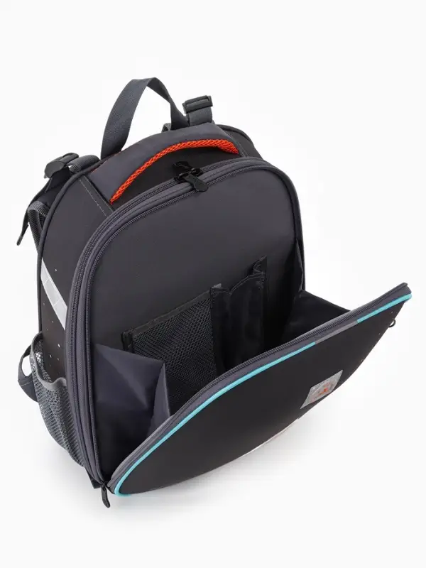 Рюкзак школьный для девочки &laquo;Рыжик&raquo;, Stavia, эргономичная спинка, 30&times;16&times;38 см, серый