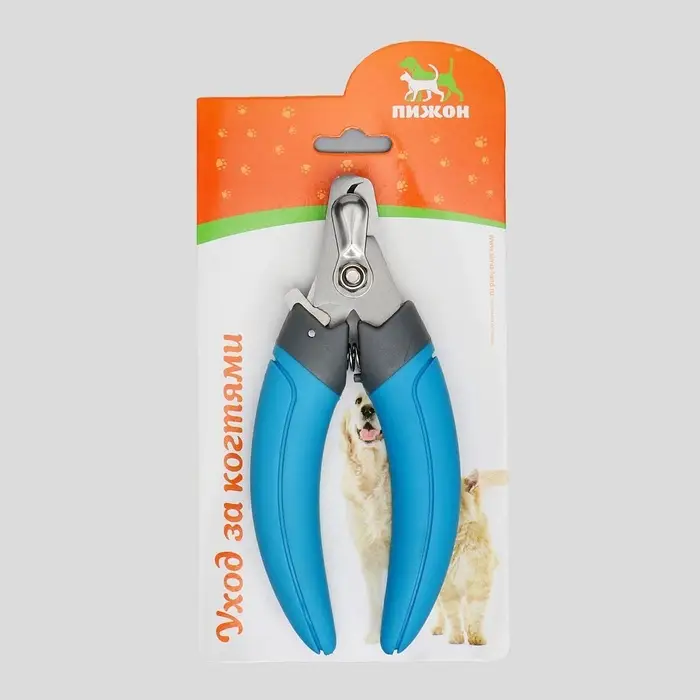 Когтерез боковой, 16.5&times;7&times;2 см, с 2 отверстиями, эконом, цвет МИКС