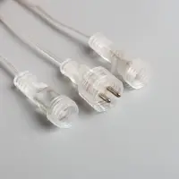 Гирлянда &laquo;Сосульки&raquo; 2.5&times;0.3 м, IP65, прозрачная нить, 192 LED, свечение синее с эффектом стекания, 12 В