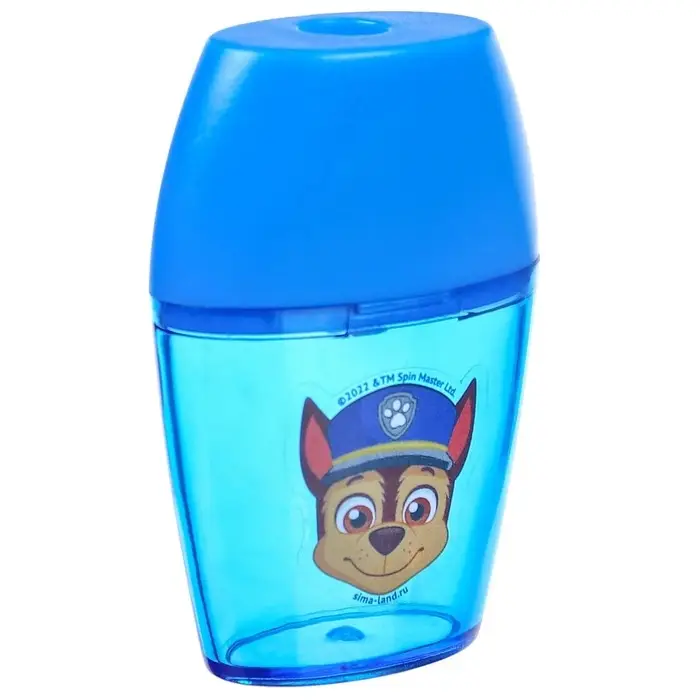 Точилка пластиковая, синяя, «Щенячий патруль»