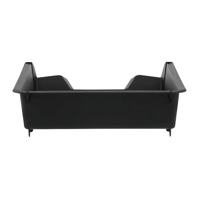 Лоток для бумаг Стамм &laquo;Лидер&raquo;, А4, горизонтальный, 1 отделение, чёрный