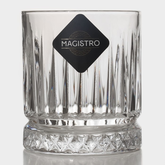 Стакан «Элизиум», 360 мл, 8×9,5 см, стекло, прозрачный