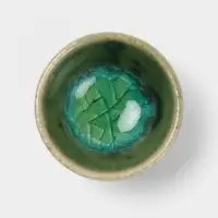 Соусник, 3.5&times;3.5&times;1.5 см, керамика, светло-зелёный