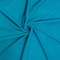 Ткань для рукоделия, плюш на трикотажной основе, голубой, лоскут 100&times;150 см