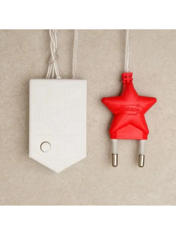 Гирлянда &laquo;Сеть&raquo; 1.6&times;1.6 м, IP20, прозрачная нить, 144 LED, свечение тёплое белое, 8 режимов, 220 В