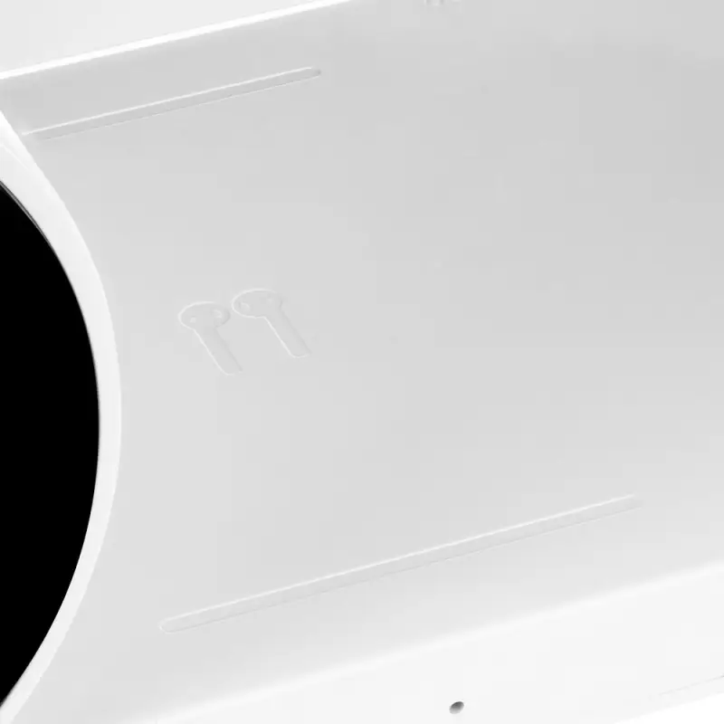 Станция беспроводной зарядки с часами fullStack, белая