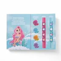 Подарочный набор детский &laquo;Самая красивая&raquo;, гель-пена 250 мл, книжка-вырезалка А5, Чистое счастье