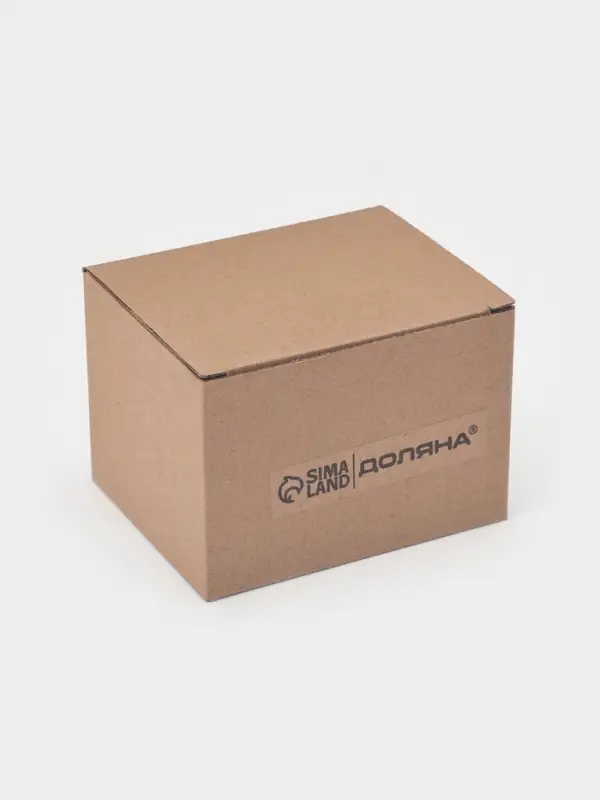 Кружка Доляна &laquo;Котик&raquo;, 360 мл, керамика, белая, бирюзовая