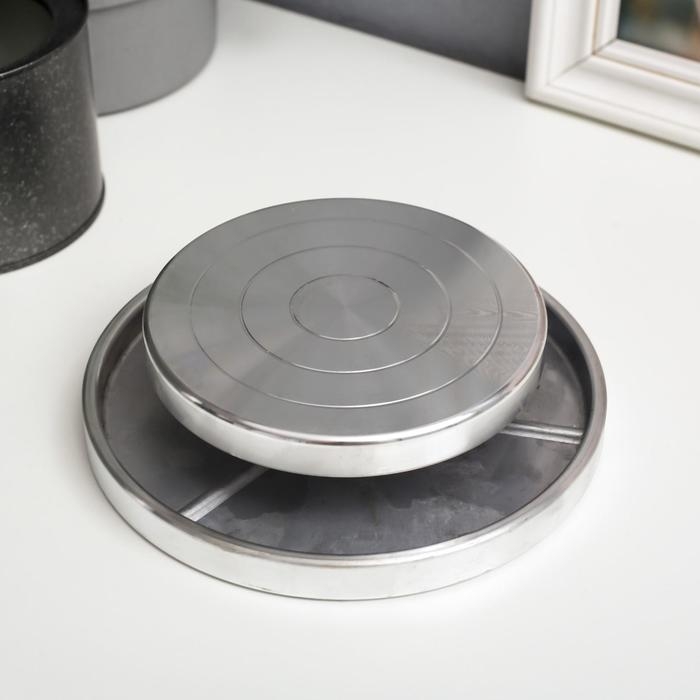 Гончарный круг ручной (скульптурный) двухсторонний металл d=15 см Гончарный круг ручной (скульптурный) двухсторонний металл d=15 см