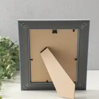 Фоторамка для фото 15х21 см "Luxe Elegance" пластик, серебро, (пластик экран)