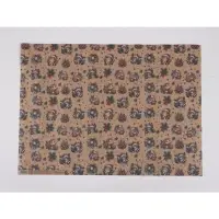 Бумага упаковочная бурый крафт &laquo;Котик&raquo;, 50&times;70 см