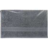 Набор полотенец махровых бордюр 440 г/м2, 50х90 серый, 10шт